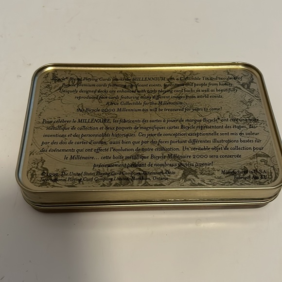 BICYCLE 2000 box with playing card collection unisex.. - Picture 4 of 8